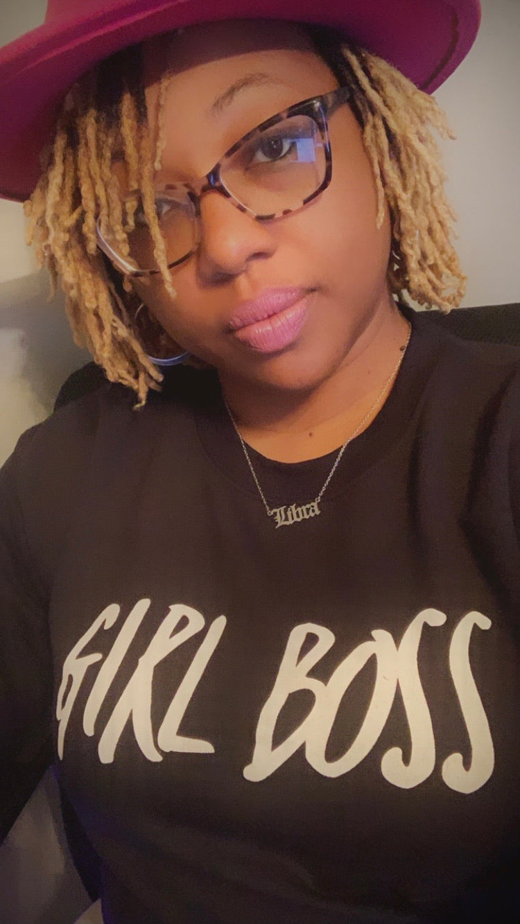 Girl hot sale boss glasses