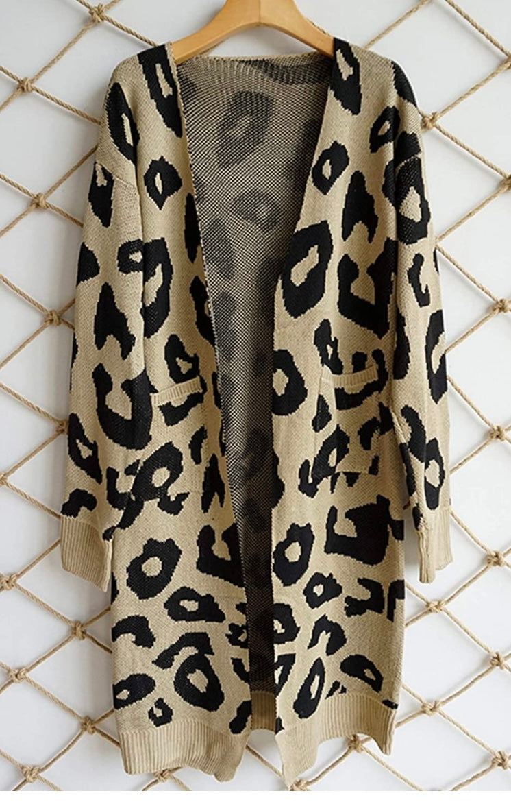 Leopard Cardigan